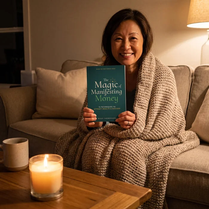 A reader with The Magic of Manifesting Money